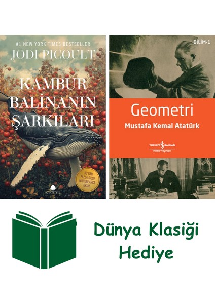 Kambur Balinanın Şarkıları + Geometri + Dünya Klasiği Hediye