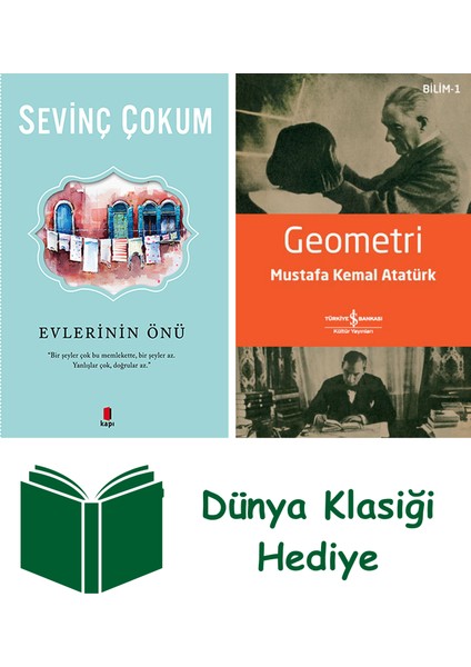 Evlerinin Önü + Geometri + Dünya Klasiği Hediye