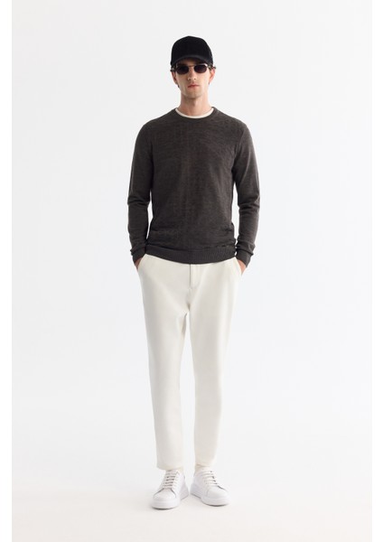 Erkek Antrasit Dokulu Basic Kazak E005110