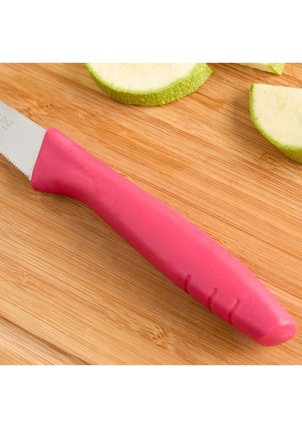 Primo Lazer Sebze Bıçağı Bordo 11 cm modelleri