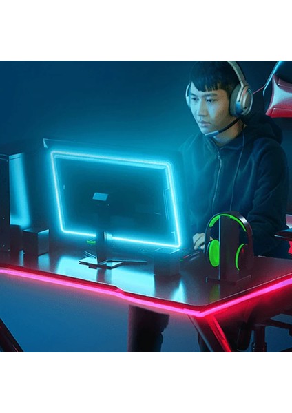 Baseus Game Light Rgb 5050 Esnek Oyuncu Pc LED Şerit Işık 5W15 M-(5775) - ?67?30E0-7G8567 modelleri