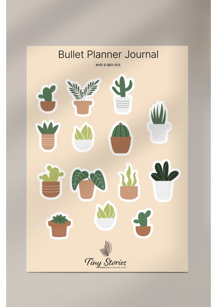 Bullet Journal Sticker Seti - 6 Sayfa / Ajanda, Scrapbook, Journal fırsatları