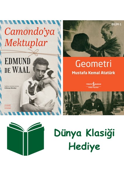 Camondo’ya Mektuplar + Geometri + Dünya Klasiği Hediye