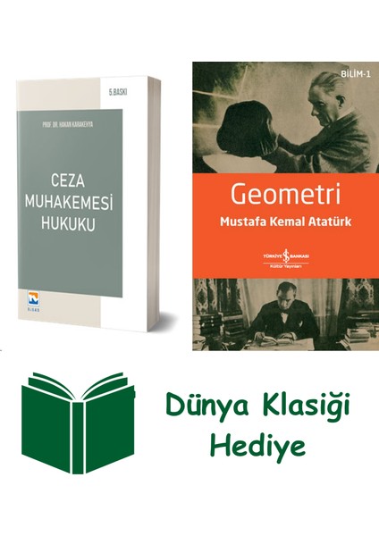 Ceza Muhakemesi Hukuku + Geometri + Dünya Klasiği Hediye
