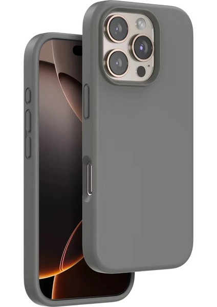 Techmrt Venco Iphone 16 Pro Home Magsafe Kapak - Titan Gri