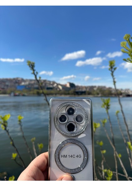 Xiaomi Redmi 14C 4g Şeffaf Taşlı Magsafe Özellikli Kılıf modelleri