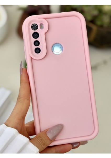 Redmi Note 8 Uyumlu Mat Lansman Parmak Izi Bırakmaz Esnek Silikon Kılıf