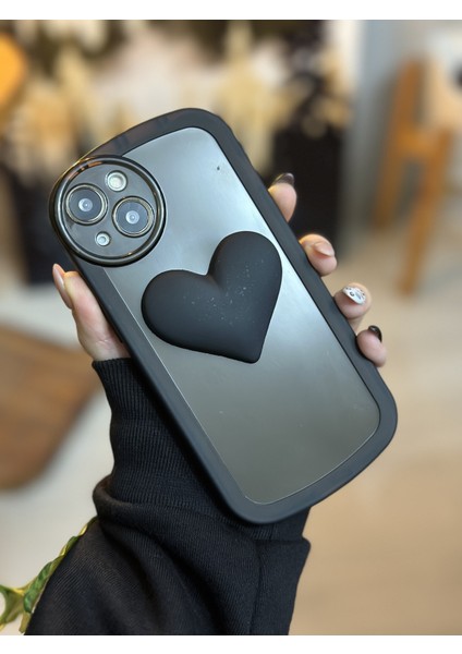 Iphone 13 ve 14 Uyumlu Kalp Model Oyuncaklı Şeffaf Kılıf fiyatları
