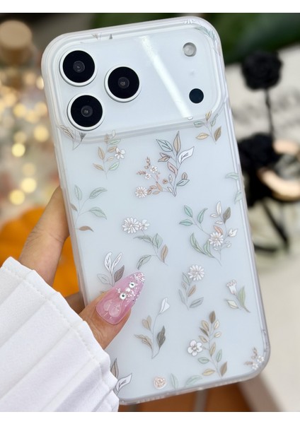 Iphone 17 Promax Uyumlu Darbe Önleyici Mat Şeffaf Baskılı Silikon Kılıf modelleri