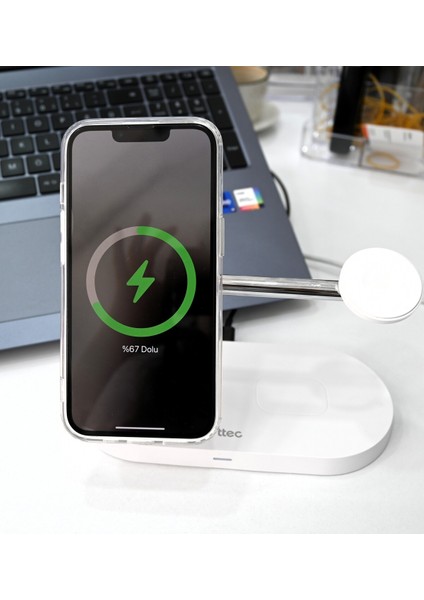 Iphone 14 Promax Uyumlu Çiçekli Gerçek Magsafe Özellikli Şeffaf Baskılı Kılıf indirimleri