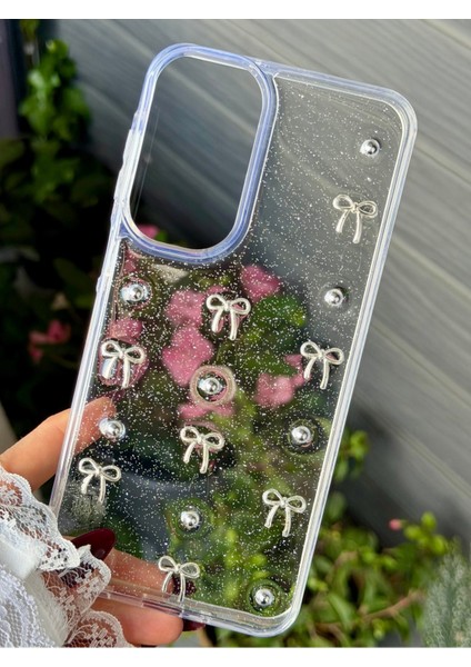 Galaxy A16 Uyumlu Mini Fiyonk Epoksili Oyuncaklı Esnek Silikon Kılıf modelleri