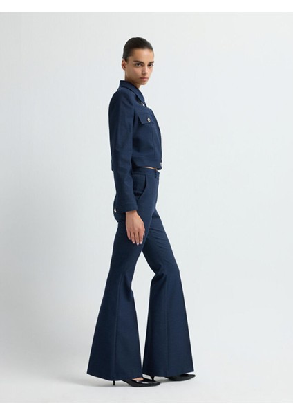 Ispanyol Paça Pantolon Lacivert 15342902008