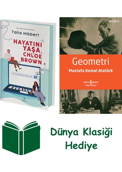 Hayatını Yaşa Chloe Brown (Ciltli) + Geometri + Dünya Klasiği Hediye