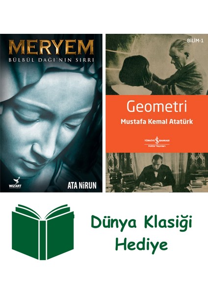 Meryem + Geometri + Dünya Klasiği Hediye