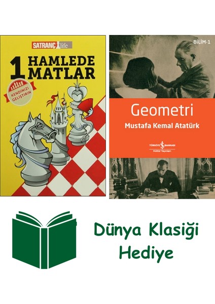 1 Hamlede Matlar + Geometri + Dünya Klasiği Hediye