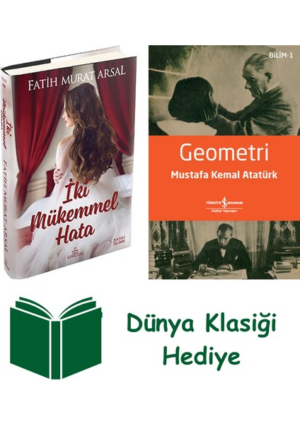 Iki Mükemmel Hata (Ciltli) + Geometri + Dünya Klasiği Hediye