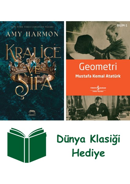 Kraliçe ve Şifa + Geometri + Dünya Klasiği Hediye