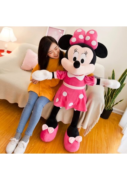 100 Cm. Dev Boy Minnie Mouse Peluş Oyuncak Fare Mini Mickey Miki Maus fiyatları