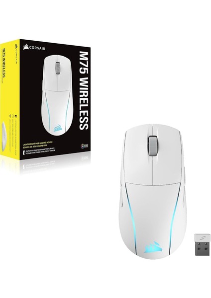 M75 Wıreless Rgb Lightweight Fps Gaming Mouse – 26,000 Dpı – Pc – White fiyatları