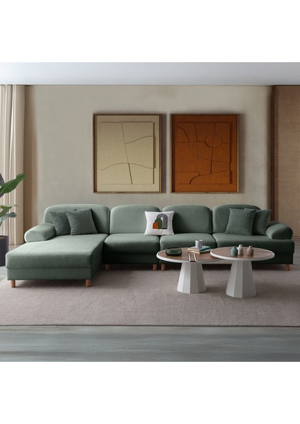 Aries Yataklı Sandıklı Piyonlu Köşe Takımı Yeşil Sol Köşe fırsatları