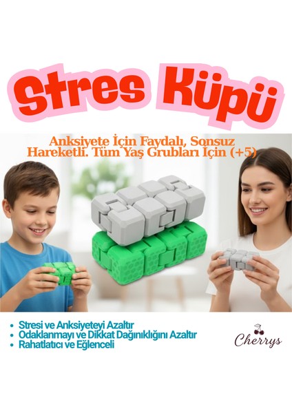 Stres Küpü – Konsantrasyon ve Duyusal Rahatlama Oyuncağı