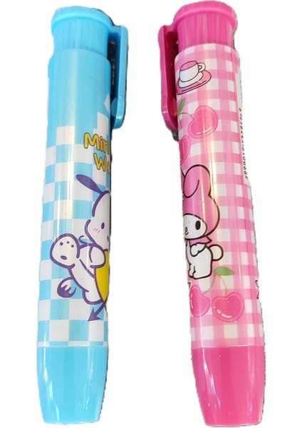 Basmalı Otomatik Rulo Silgi Sevimli Köpek My Melody Figürlü