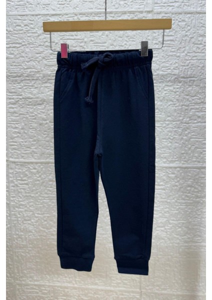 Erkek Çocuk 1-5 Yaş Lastikli Paça Yazlık Eşofman Altı 5013 Lacivert indirimleri