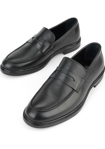 , Erkek Hakiki Deri Ayakkabı 1531007Z9254 Siyah indirimleri