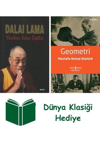 Yürekten Gelen Öğütler + Geometri + Dünya Klasiği Hediye