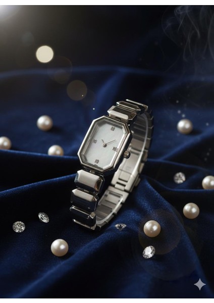 Altın Renk Dikdörtgen Kadran Kadın Kol Saati fiyatları