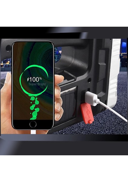 Solar Panelli Ledli Fener WT-614 - Lisinya fırsatları