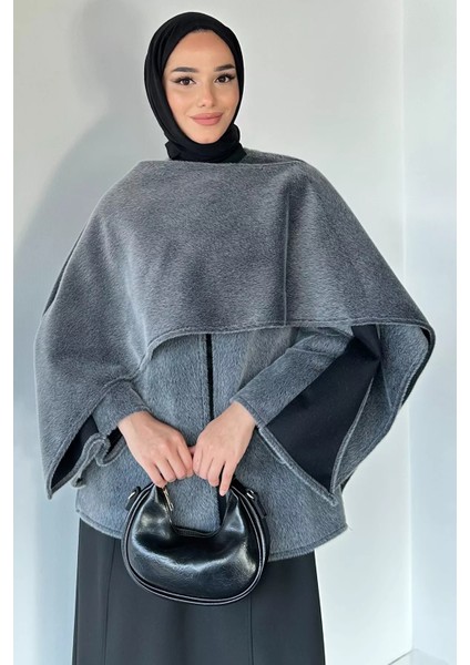 Çıtçıtlı Sakallı Yumoş Tesettür Panço P-00018878 modelleri