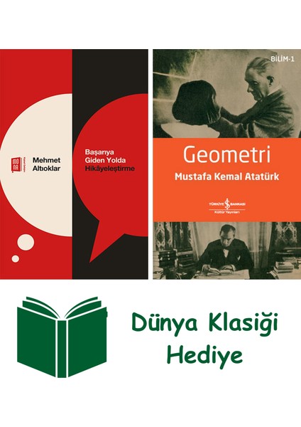 Başarıya Giden Yolda Hikâyeleştirme + Geometri + Dünya Klasiği Hediye