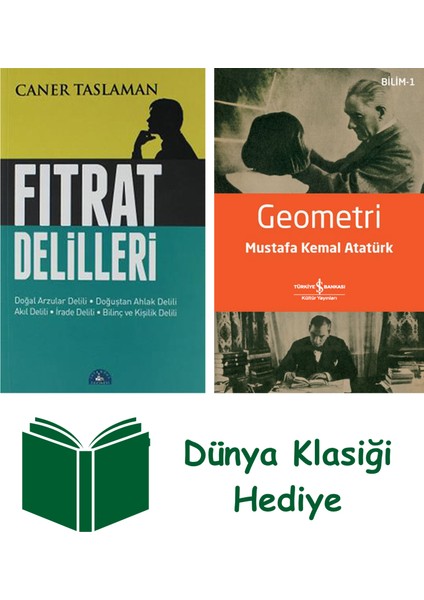 Fıtrat Delilleri + Geometri + Dünya Klasiği Hediye