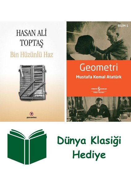 Bin Hüzünlü Haz + Geometri + Dünya Klasiği Hediye