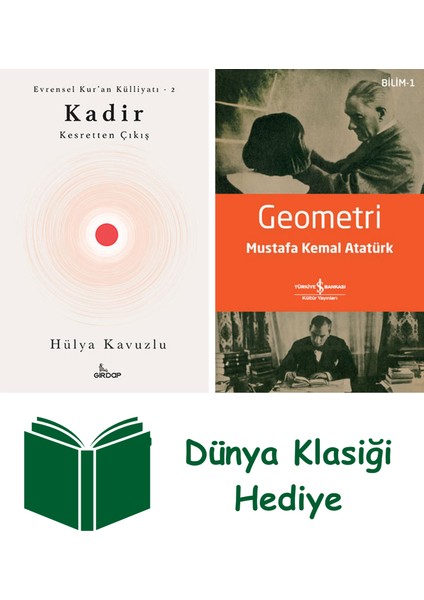 Kadir - Kesretten Çıkış + Geometri + Dünya Klasiği Hediye
