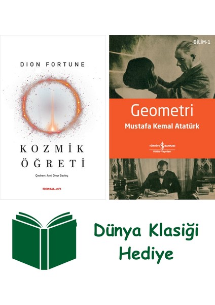 Kozmik Öğreti + Geometri + Dünya Klasiği Hediye