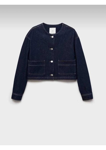 Tuén Jean Ceket – Koyu Lacivert fiyatları