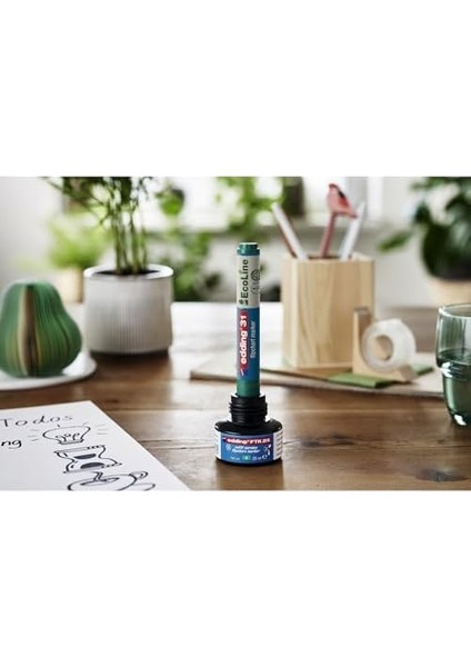Flipchartmarker 31 Ecoline, Yeniden Doldurulabilir, 1,5 – 3 Mm, Yeşil modelleri