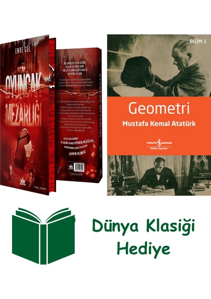 Oyuncak Mezarlığı (Ciltli - Yan Boyamalı) + Geometri + Dünya Klasiği Hediye