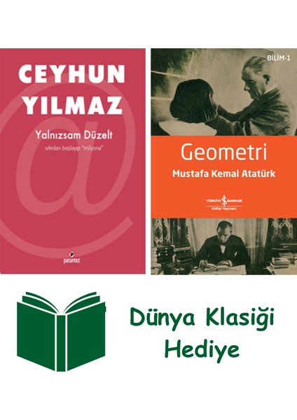 Yalnızsam Düzelt + Geometri + Dünya Klasiği Hediye
