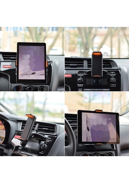 Ally 360 Döner Araç CD Yuvası Tablet Tutucu Büyük Ekran Tutucu 11.50-19CM-(5775 - ?70?51E9-9G9 modelleri