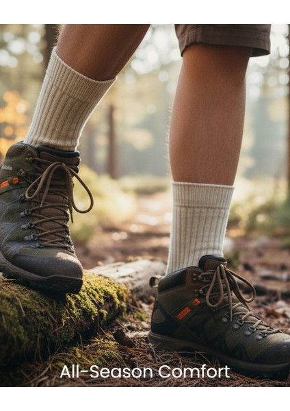 5 Çift Kadın Erkek Ekru Bio Naturel %100 Doğal Pamuklu Ribana Örgü Dikişsiz Soket Çorap 3013 fiyatları