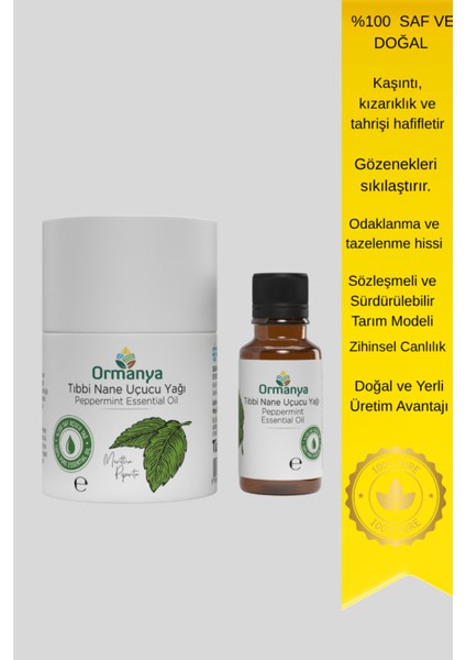 Tıbbi Nane Yağı 5 ml