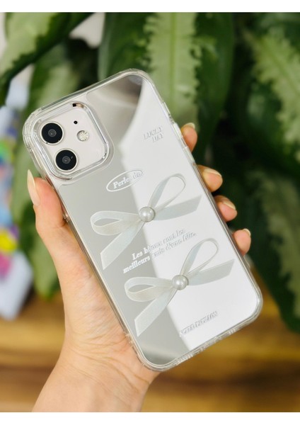 Iphone 12 ve 12 Pro Uyumlu Aynalı Fiyonk Darbe Önleyici Kamera Korumalı Silikon Kılıf fiyatları