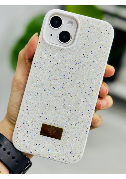 Iphone 14 Plus ve 15 Plus Uyumlu Elmas Tasarımlı Taşlı Işıltılı Parlak Pırlanta Silikon Kılıf fiyatları