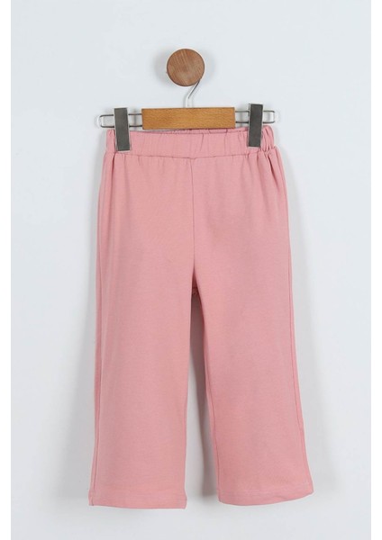 Kız Çocuk Karekter Baskılı Bisiklet Yaka 2/8 yaş Takımı