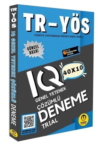 Tasarı 2025 Tr Yös Iq 40X10 Çözümlü Deneme