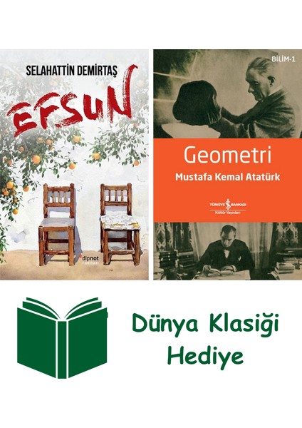 Efsun + Geometri + Dünya Klasiği Hediye