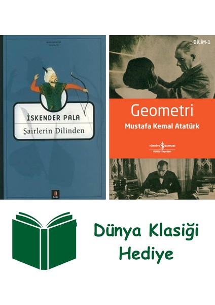 Şairlerin Dilinden + Geometri + Dünya Klasiği Hediye